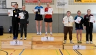 Siegerehrung Mädchen-Doppel. Foto: Jörg Fuhrmann