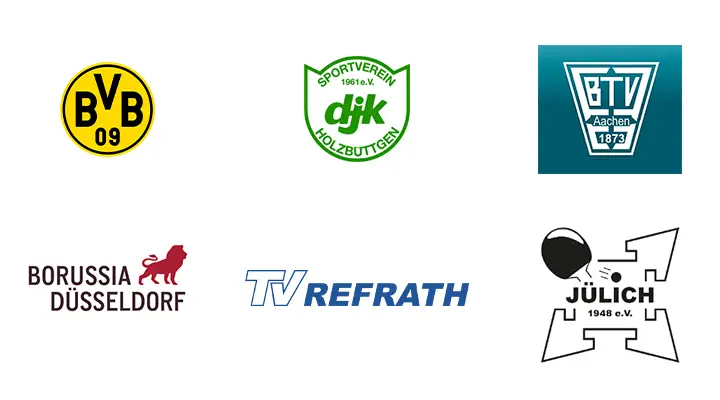 Partnervereine des Leistungssport WTTV